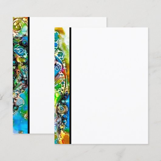 Lebensweise - Neurographische Kunst 7 (Vorne/Hinten)