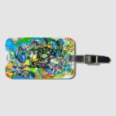 Lebensweise - Neurographische Kunst 7 Gepäckanhänger (Vorderseite (Horizontal))