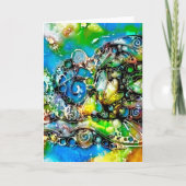 Lebensweise - Neurographische Kunst 7 Karte (Vorderseite)