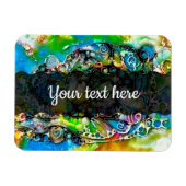 Lebensweise - Neurographische Kunst 7 Magnet (Horizontal)