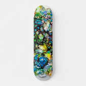 Lebensweise - Neurographische Kunst 7 Skateboard (Vorne)