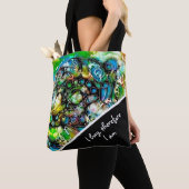 Lebensweise - Neurographische Kunst 7 Tasche (Von Nahem)