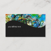 Lebensweise - Neurographische Kunst 7 Visitenkarte (Rückseite)