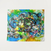 Lebensweise - Neurographische Kunst 7 Wandteppich (Vorderseite (Horizontal))