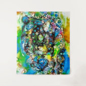 Lebensweise - Neurographische Kunst 7 Wandteppich (Vorderseite)