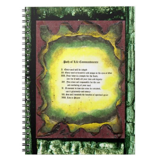 Lebensweise Notizblock (Vorderseite)