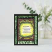 Lebensweise Postkarte (Stehend Vorderseite)