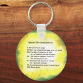 Lebensweise Schlüsselanhänger (Vorderseite)