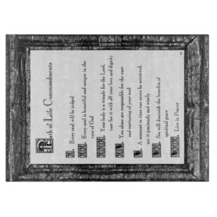 Lebensweise Schneidebrett