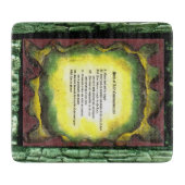 Lebensweise Schneidebrett (Vorderseite)