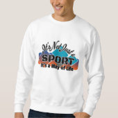 Lebensweise Sweatshirt (Vorderseite)