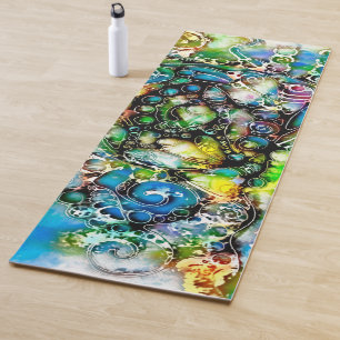 Lebensweisen - Neurografische Kunst 7 Yogamatte