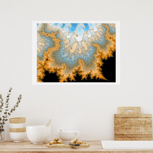 Lebenswelle Poster (Küche)