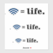 Lebenswichtige Verbindung Aufkleber (Blatt)