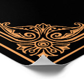 Lebenswirbel II Poster (Ecke)