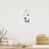 Lebenswörter Poster (Küche)