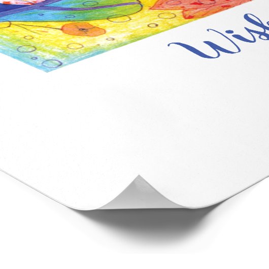 Lebenswunsch Poster (Ecke)