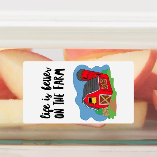 Lebenszeichen der landwirtschaftlichen Betriebe Etiketten (Befestigt)