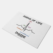 Lebenszeichen innerhalb EMT des medizinischen Fußmatte (Schrägansicht)