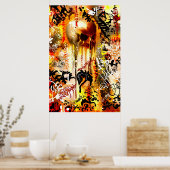 Lebenszeichen Poster (Küche)