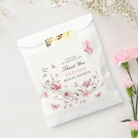 Lebenszeit der Schmetterlinge Blumenbeete Brautpar Geschenktütchen (Versiegelt)