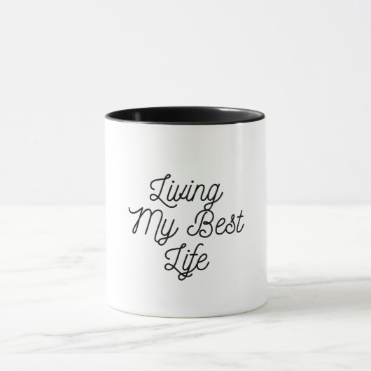 Lebenszeit meiner besten Kaffee-Tasse Tasse (Zentrum)