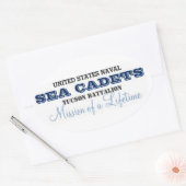 Lebenszeit Ovaler Aufkleber (Umschlag)