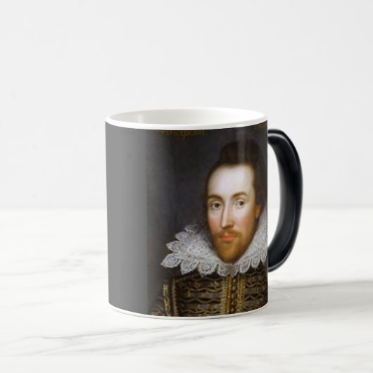 Lebenszeit-Porträt von Shakespeare Verwandlungstasse (VorderseiteRechts)