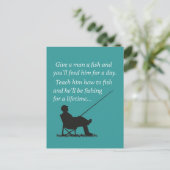 Lebenszeit Postkarte (Stehend Vorderseite)