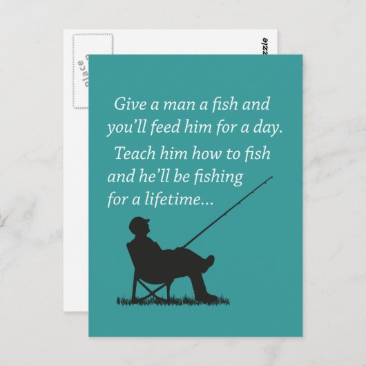 Lebenszeit Postkarte (Vorne/Hinten)