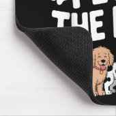 Lebensziel: Alle Hunde streicheln Lustiger Hundebe Mousepad (Ecke)
