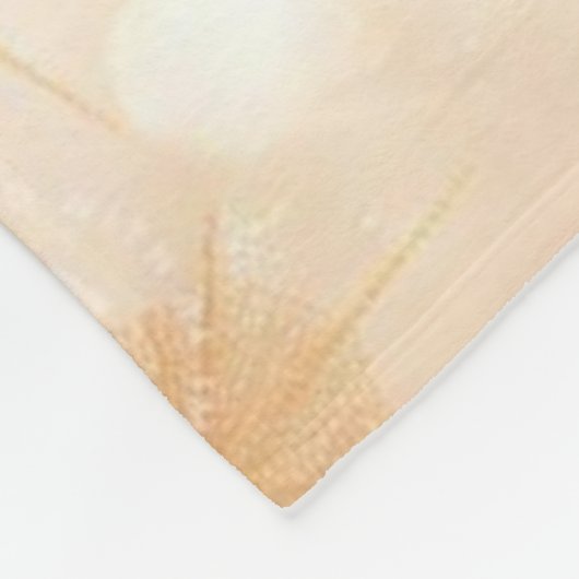 "Lebenszirkel" Fleecedecke (Ecke)