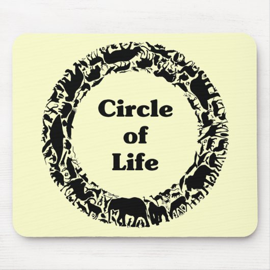Lebenszirkel Mousepad (Vorne)
