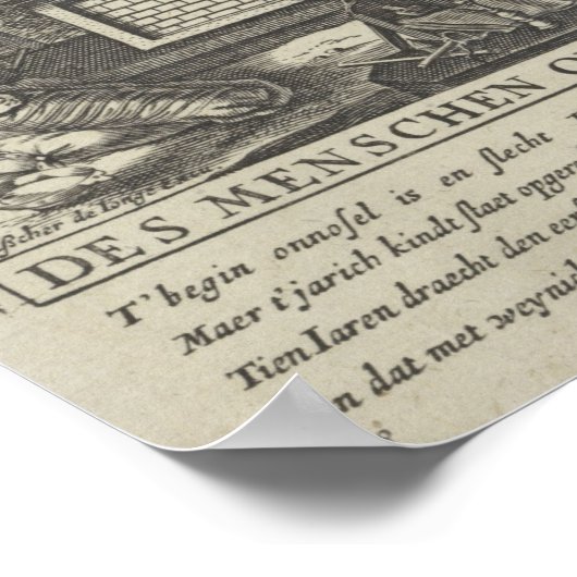 Lebenszirkel Poster (Ecke)