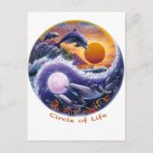 Lebenszirkel Postkarte (Vorderseite)