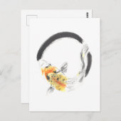 Lebenszirkel Postkarte (Vorne/Hinten)