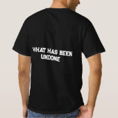 Lebenszitat T-Shirt (Rückseite)