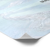 Lebenszyklus des Kaisers Pinguin Poster (Ecke)