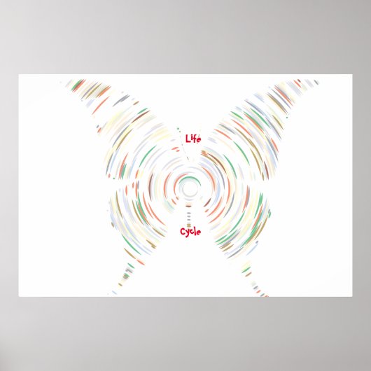 Lebenszyklus-Poster Poster (Vorne)