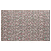 Leber-Dalmatiner-Hund Vintage Blumen Stoff (Yard (91,4 cm))