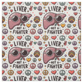 Leber - kein Kampf Stoff (Muster)