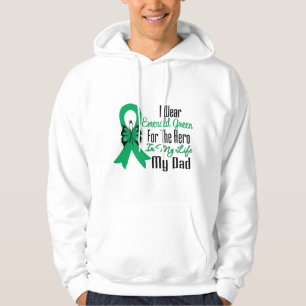 Leber-Krebs-Band-Held mein Vati Hoodie