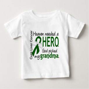 Leber-Krebs-Himmel benötigte eine Held-Großmutte Baby T-shirt