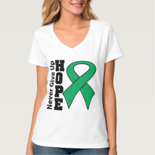 Leber-Krebs-Hoffnung geben nie auf T-Shirt