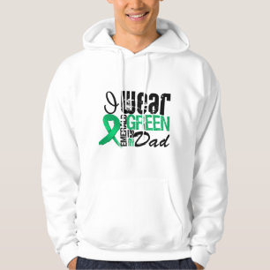 Leber-Krebs trage ich Smaragdgrün für meinen Vat Hoodie