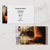 Leber-Pillen im Gemischtwarenladen Visitenkarte (Vorne/Hinten)