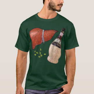 Leber, Saubohnen und ein guter Chianti T-Shirt