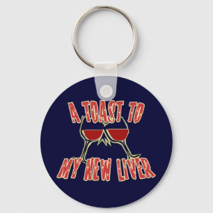 Leber-Transplantation erhalten wohle Geschenke Schlüsselanhänger