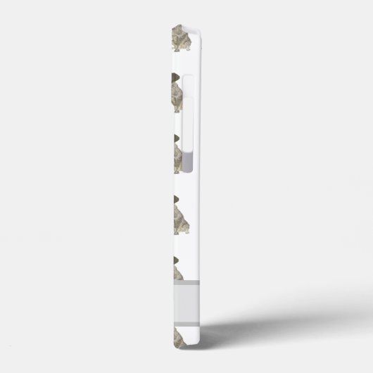 Leber und weißer deutscher Kurzzeithühner Case-Mate iPhone Hülle (Rückseite / Links)