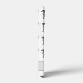 Leber und weißer deutscher Kurzzeithühner Case-Mate iPhone Hülle (Rückseite / Rechts)